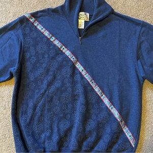 Vintage Blast Blues Sweater